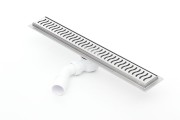 Odpływ liniowy z flanszą Kesmet 60 cm z rusztem Wave