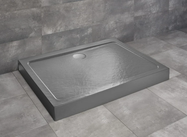 Brodzik prostokątny Radaway Doros D Compact 120x100 Stone antracytowy