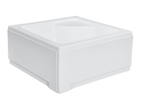 Brodzik kwadratowy biały Besco IGOR-PMD 90x90x24