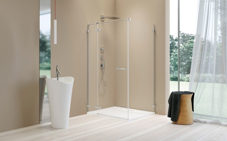 Kabina prostokątna Radaway Arta KDJ II 90x110x200 przejrzysta lewa