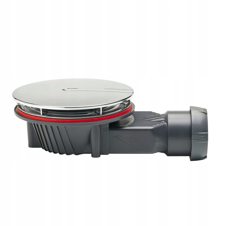 Syfon brodzikowy Schedpol SUPERSLIM 90mm SDBD40WC chrom