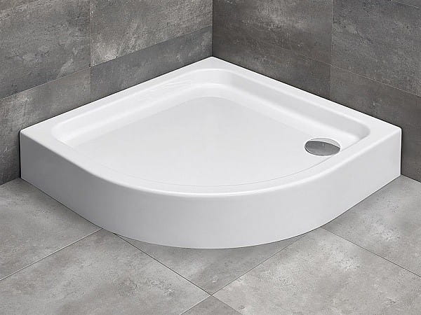 Brodzik półokrągły Radaway Siros A Compact 90x90x17x7
