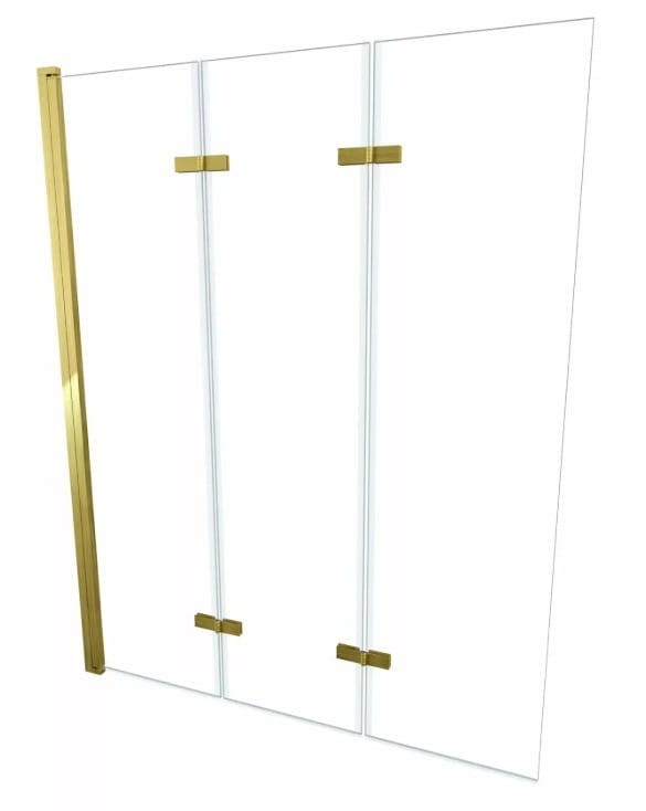 Parawan nawannowy składany Sajno 120x150 złoty Ad Naturalnie