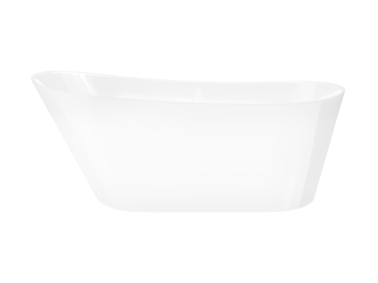 Wanna wolnostojąca corsan estella 160 cm z wykończeniem złotym