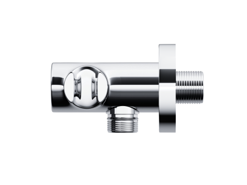 Uchwyt prysznicowy corsan cmu169ch z przyłączem do słuchawki prysznicowej