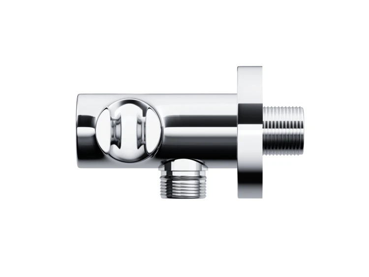 Uchwyt prysznicowy corsan cmu169ch z przyłączem do słuchawki prysznicowej