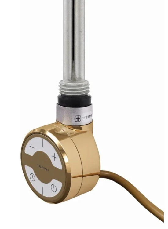 Grzałka elektryczna MOA 300W Sunerzha złota z wtyczką