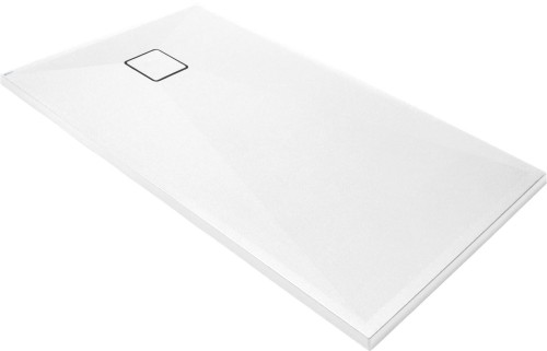 Brodzik granitowy prostokątny 140x70 alabaster Correo Deante