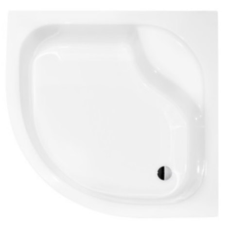 Brodzik półokrągły Besco DIPER I -PMD 80x80x24