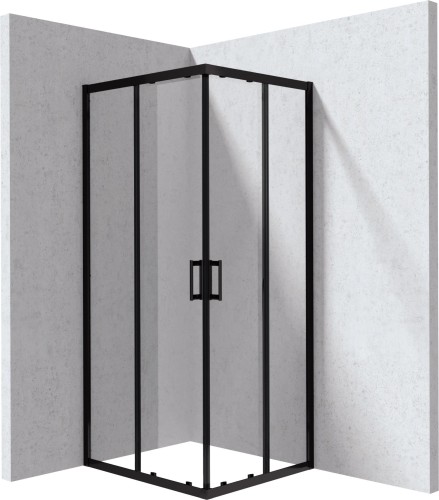 Kabina prysznicowa prostokątna 80x90 cm