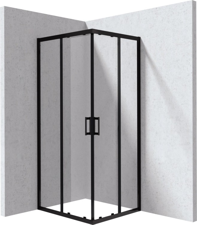 Kabina prysznicowa prostokątna 80x90 cm