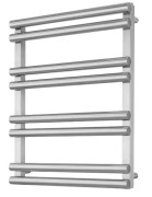 Grzejnik łazienkowy Sunerzha Apus 75x50 stal szczotkowana