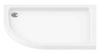 Brodzik asymetryczny New Trendy Maxima Ultra 100x80x5,5 prawy