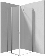 Kabina prysznicowa kwadratowa 90x90x200 chrom Kerria Plus Deante