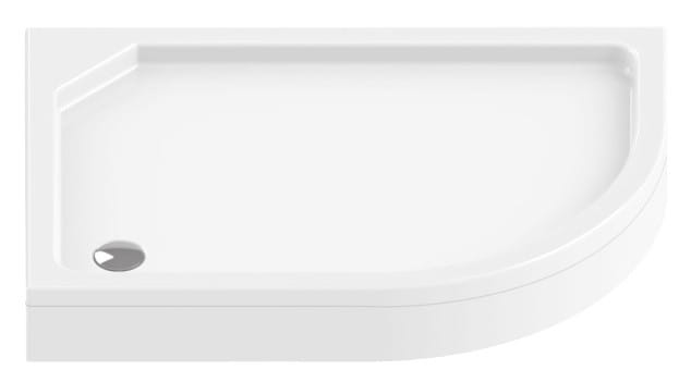 Brodzik asymetryczny New Trendy New Maxima 120x85x17 lewy