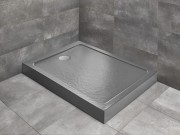Brodzik prostokątny Radaway Doros F Compact 120x70 Stone antracytowy