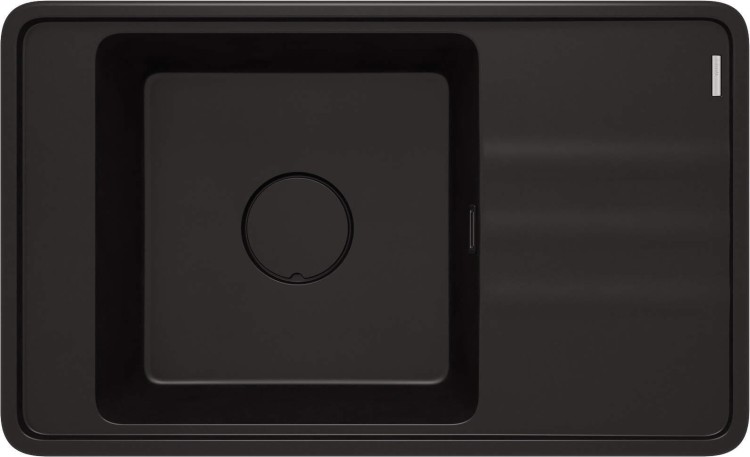 Zlewozmywak granitowy 1-komorowy z ociekaczem nero Momi Deante