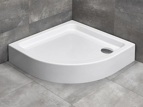 Brodzik półokrągły Radaway Laros A Compact 85x85x17x5,5