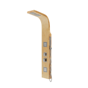 Corsan bao b022 bambusowy z chromowanym wykończeniem i termostatem