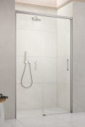 Drzwi prysznicowe Idea Brushed Nickel DWJ Radaway lewe przejrzyste