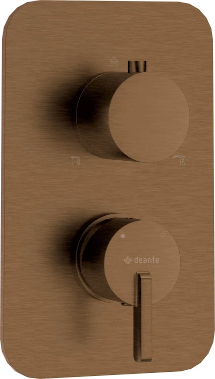 Element zewnętrzny do BOXa brąz szczotkowany Silia Deante