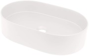 Umywalka granitowa nablatowa owalna alabaster Silia Deante