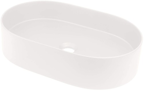 Umywalka granitowa nablatowa owalna alabaster Silia Deante