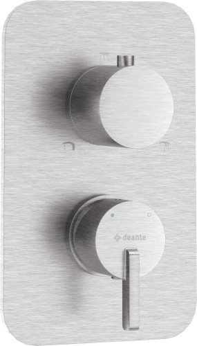 Element zewnętrzny do BOXa mieszaczowego stal szczotkowana Silia Deante