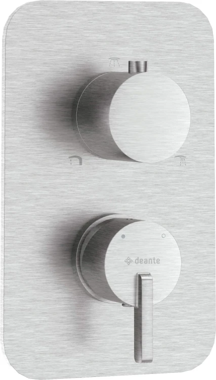 Element zewnętrzny do BOXa mieszaczowego stal szczotkowana Silia Deante