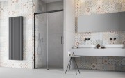 Drzwi Radaway Idea Black DWJ 160x200,5 lewe, szkło przejrzyste