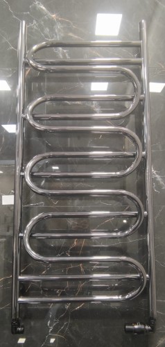 Grzejnik Sunerzha Elegy Verso 120x50cm czarna perła + zawory