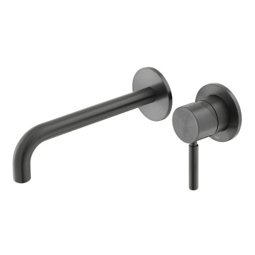 Bateria VADO ORIGINS umywalkowa podtynkowa czarna szczotkowana