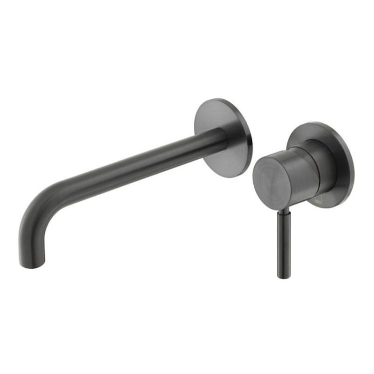 Bateria VADO ORIGINS umywalkowa podtynkowa czarna szczotkowana