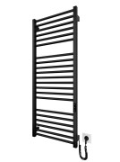 Grzejnik elektryczny suchy HF Derby 117x53 czarny mat Hygge Family