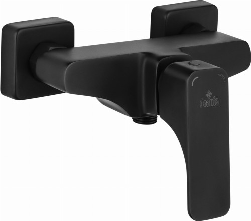 Deante Hiacynt Nero Bateria natryskowa bez kompletu natryskowego