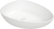 Umywalka ceramiczna nablatowa Alpinia Deante biała
