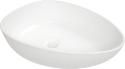 Umywalka ceramiczna nablatowa Alpinia Deante biała