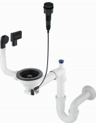 Syfon do zlewozmywaka granitowego 1-komorowego Space-Saver