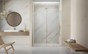 Drzwi prysznicowe Furo Brushed Gold DWD Radaway złote