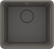 Zlewozmywak granitowy 1-komorowy antracyt metalik Momi Deante