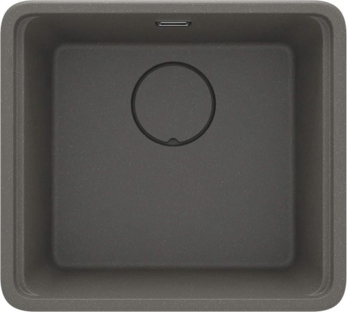 Zlewozmywak granitowy 1-komorowy antracyt metalik Momi Deante