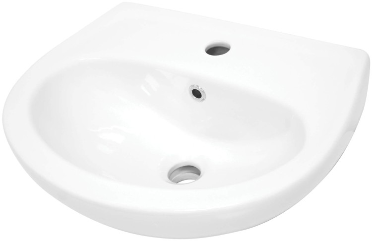 Umywalka ceramiczna wisząca Jasmin Deante biała