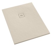 Brodzik prostokątny PROTOS CASHMERE STONE 80x120 Schedpol Schedline, kaszmir