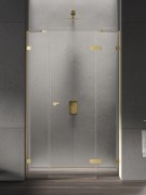 Drzwi prysznicowe New Trendy Eventa Gold Shine prawe czyste