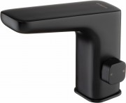 Bateria umywalkowa bezdotykowa Deante Hiacynt, sensorowa z regulacją temperatury (4xAA) NERO