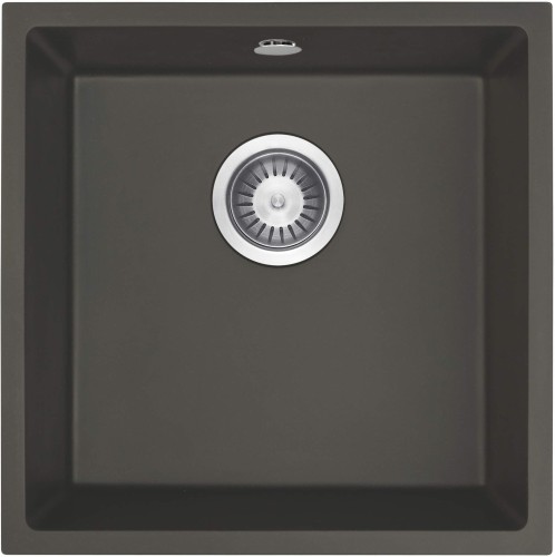 Zlewozmywak granitowy 1-komorowy Corda Deante antracyt metalik