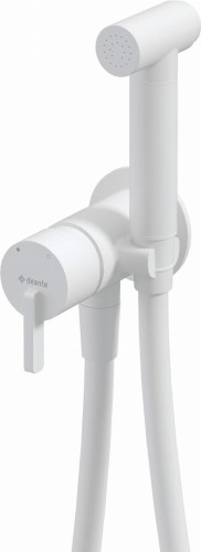 Bateria bidetowa podtynkowa bidetta bianco Silia Deante