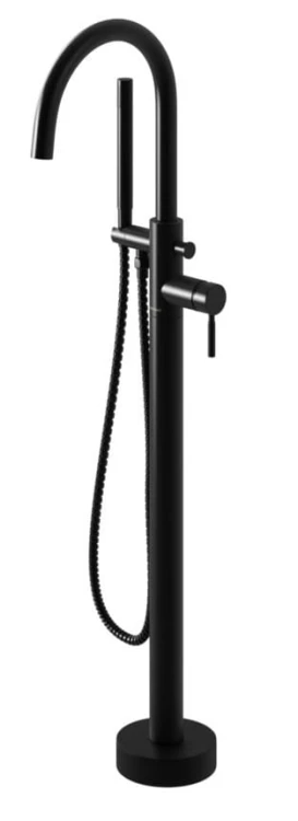 Bateria wannowa wolnostojąca Roxin Black KOHLMAN QF1165RB czarna