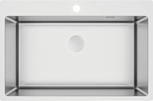 Zlewozmywak stalowy 1-komorowy