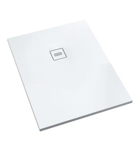 Brodzik prostokątny PROTOS Smooth White 70x120 Schedpol Schedline, biały